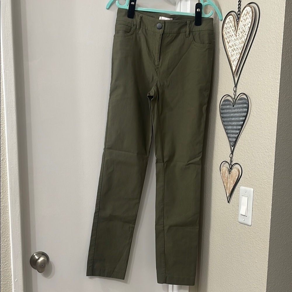 Nannette Olive Green Pants